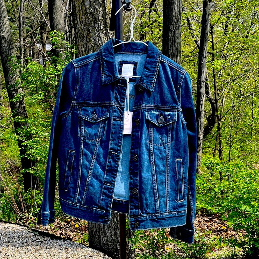 Woman’s Lauren Conrad Blue Denim Jacket
